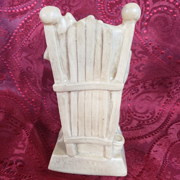 Vtg Berries Sillisculpt Figure Happiness Under My Covers 1970 USA Stocking Stuff - Picture 6 of 12